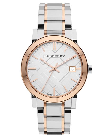 burberry two tone ladies watch|Burberry Watch, Women's Swiss Two.